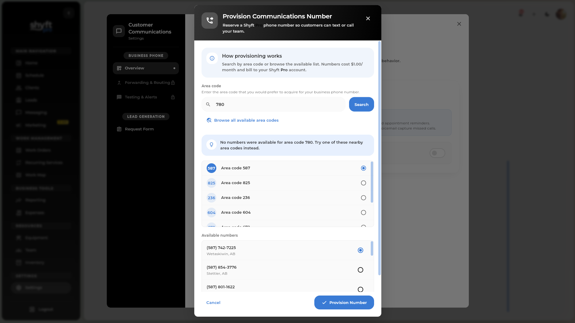 Business phone system with call management